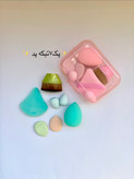 پک پد ۷تیکه آرایشی. جعبه دار